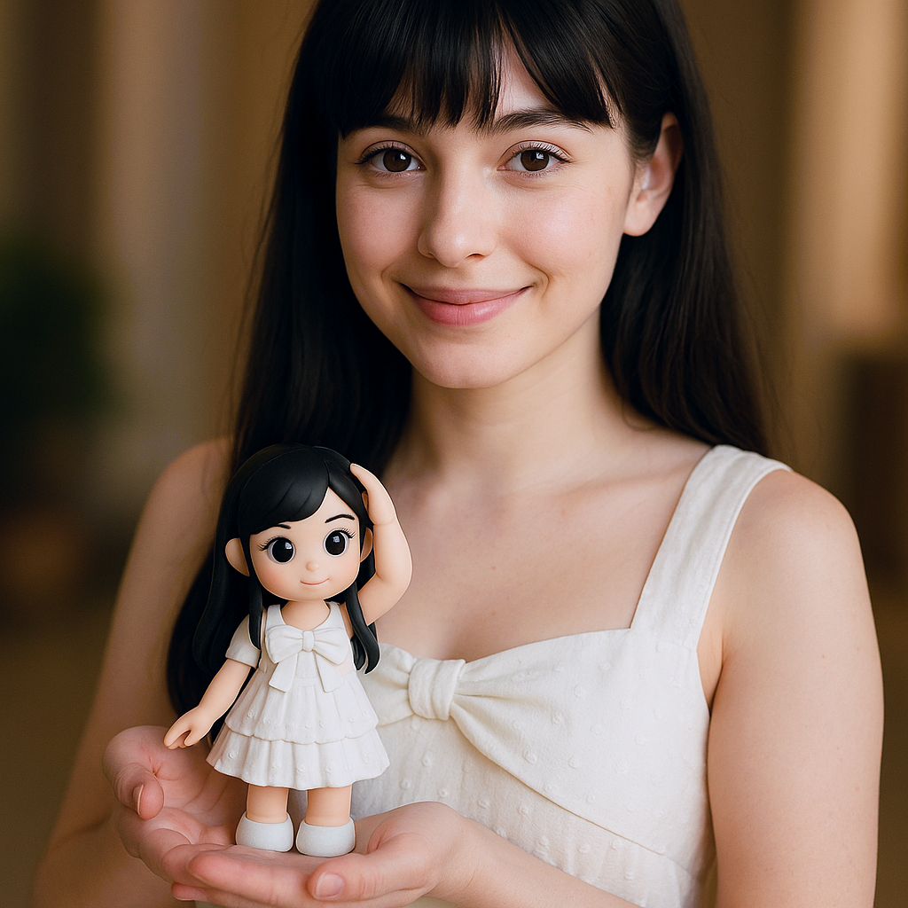 AI YOU™ – Custom Brick & 3D Figure Kit from Your Photo