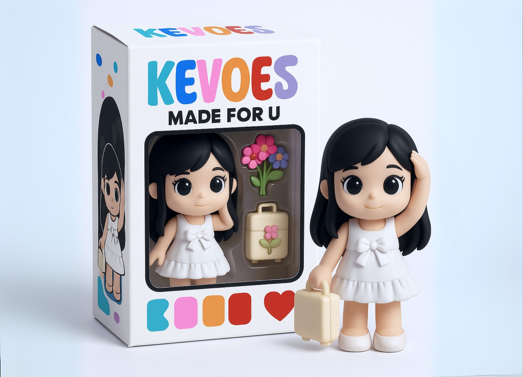 Upload one photo, craft a lasting memory — turn yourself into a custom cartoon & 3D-printed figurine!